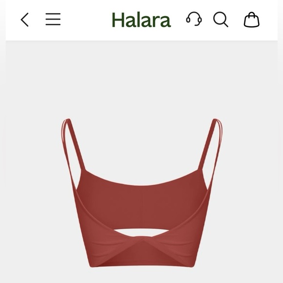 HALARA Tops - Halara Back Twisted Tank Top